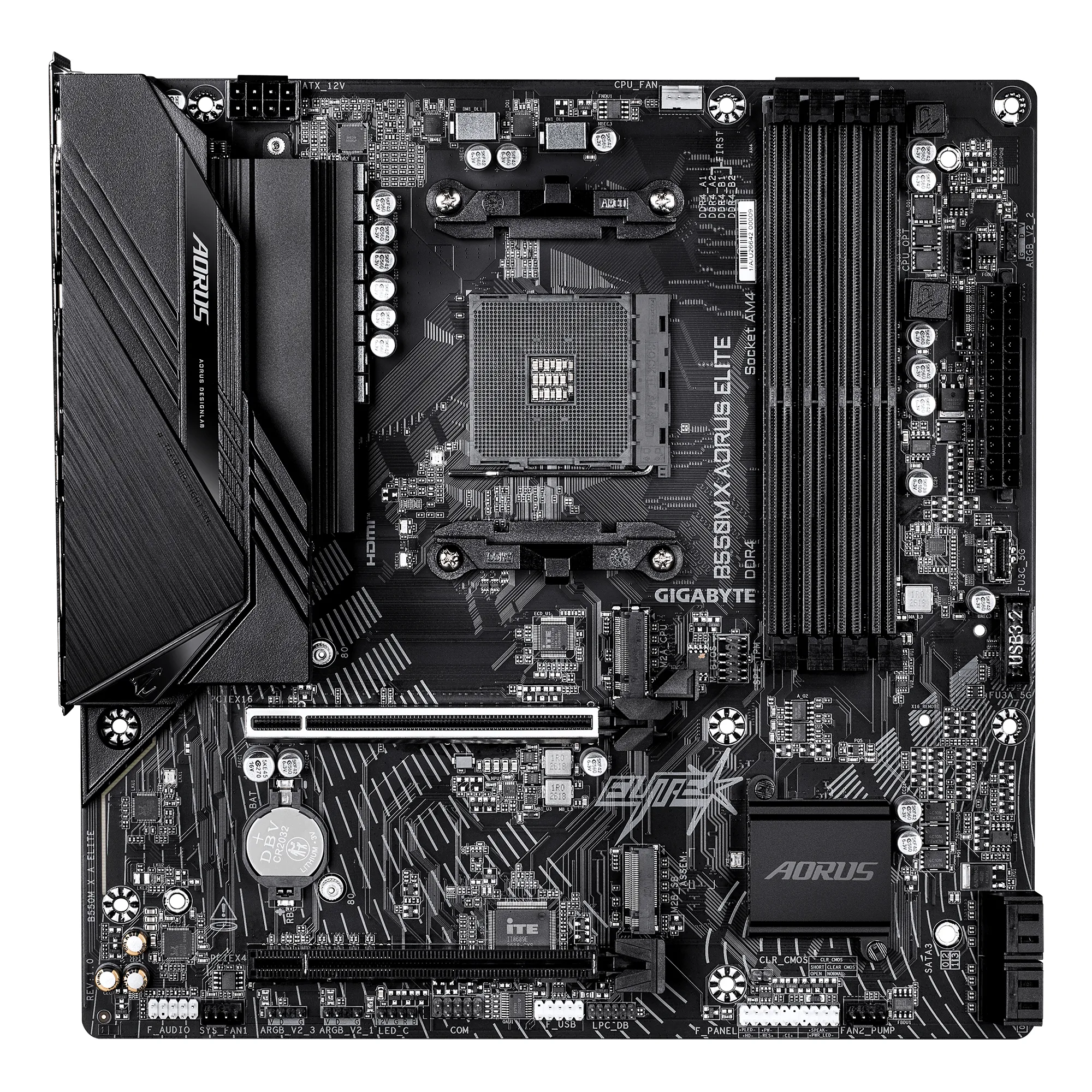 Gigabyte B550M X A ELITE AM4 mATX moderkort