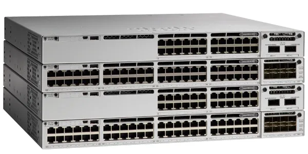 Cisco Catalyst 9300L Mini - Network Essentials - kytkin - L3 - Hallinnoitu - 40 x 10/100/1000 (UPOE) + 8 x 100/1000/2.5G/5G/10G (UPOE) + 4 x 25 Gigabit SFP (upl