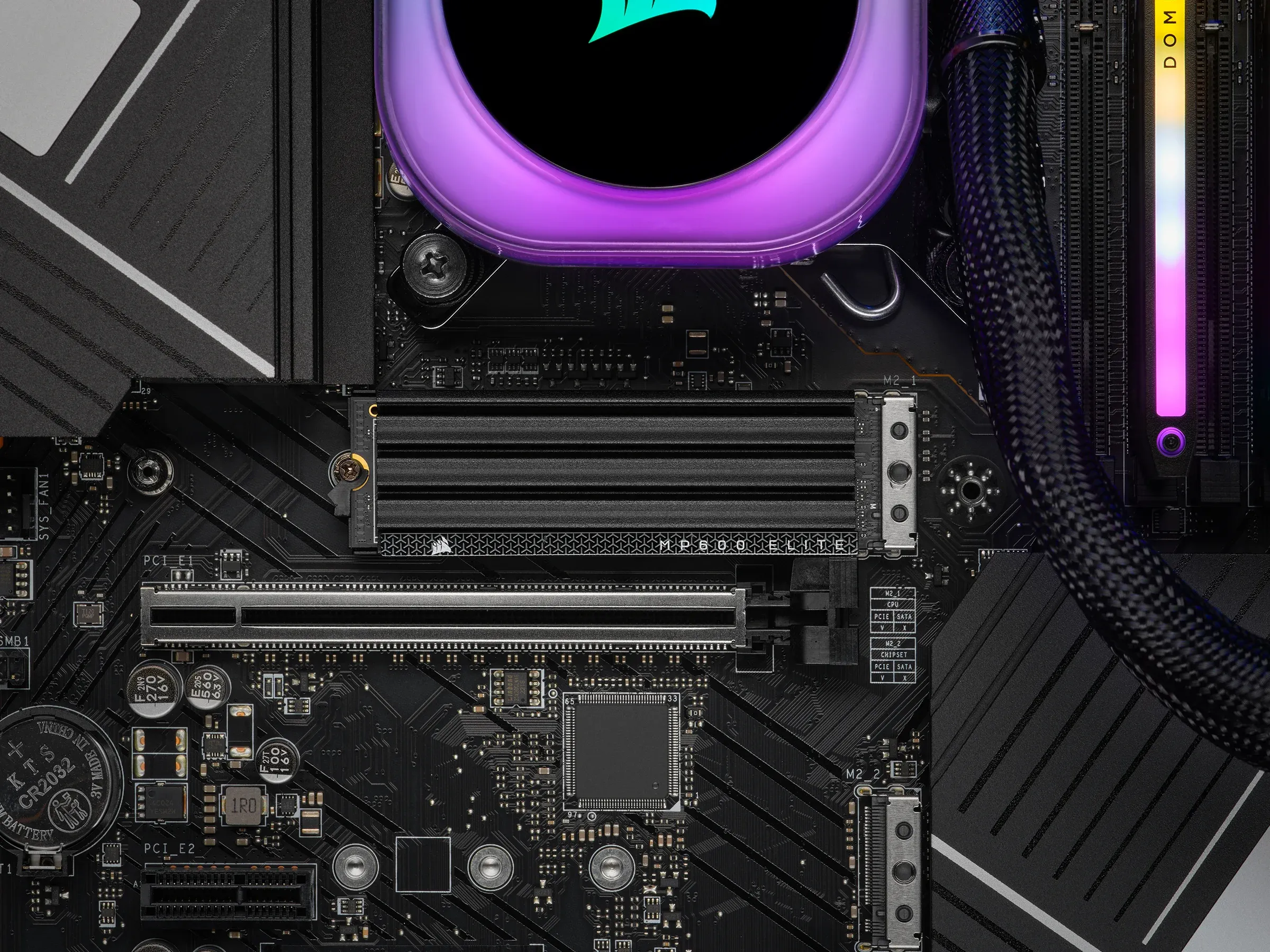 Corsair MP600 ELITE 4TB, PCIe 4.0, M.2 - SSD