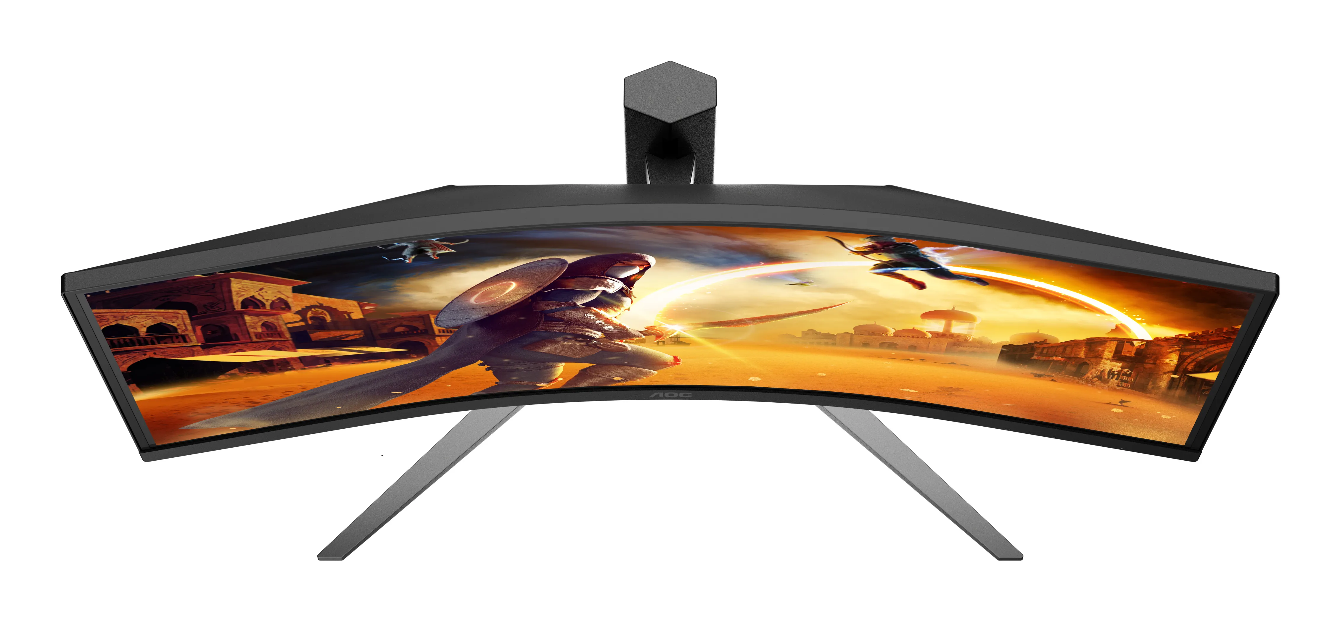 AOC CU34G4ZCA 34" WQHD, Fast VA -kaareva pelin&auml;ytt&ouml;