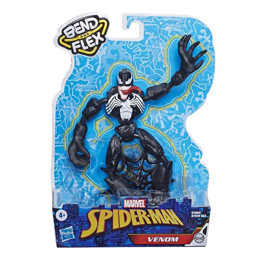 Hasbro Marvel Spider-Man Bend and Flex Venom Toy Figure