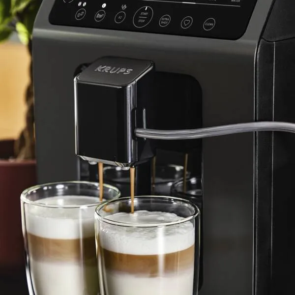 KRUPS Classic Edition EA89Z helautomatisk espressomaskin, svart