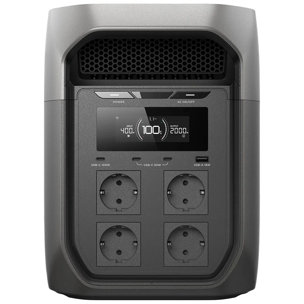 Delta 3 Max 2048Wh - Siirrettävä Virta-asema