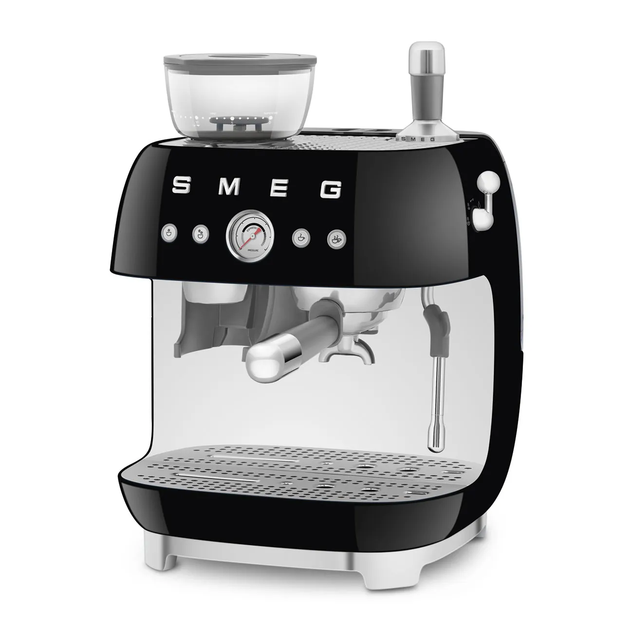 Smeg 50's Style EGF03BLEU - espresso machine, Black
