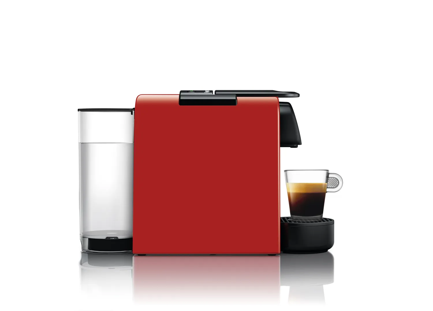 Delonghi Nespresso Essenza Mini -kapselikeitin, punainen
