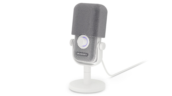 Endorfy EY1B013 Solum Voice S - streaming microphone, Onyx White