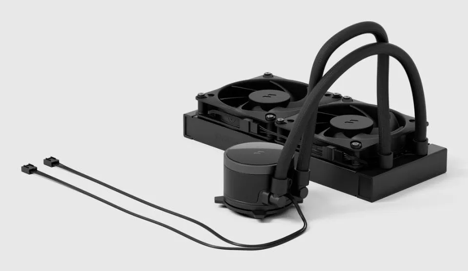 Fractal Design Radius 240 Liquid Cooler, Black