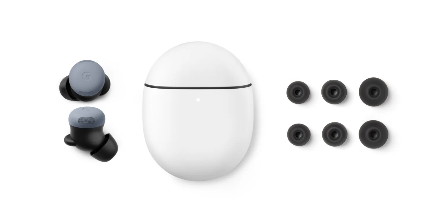Google Pixel Buds Pro 2 -langattomat nappikuulokkeet, harmaa
