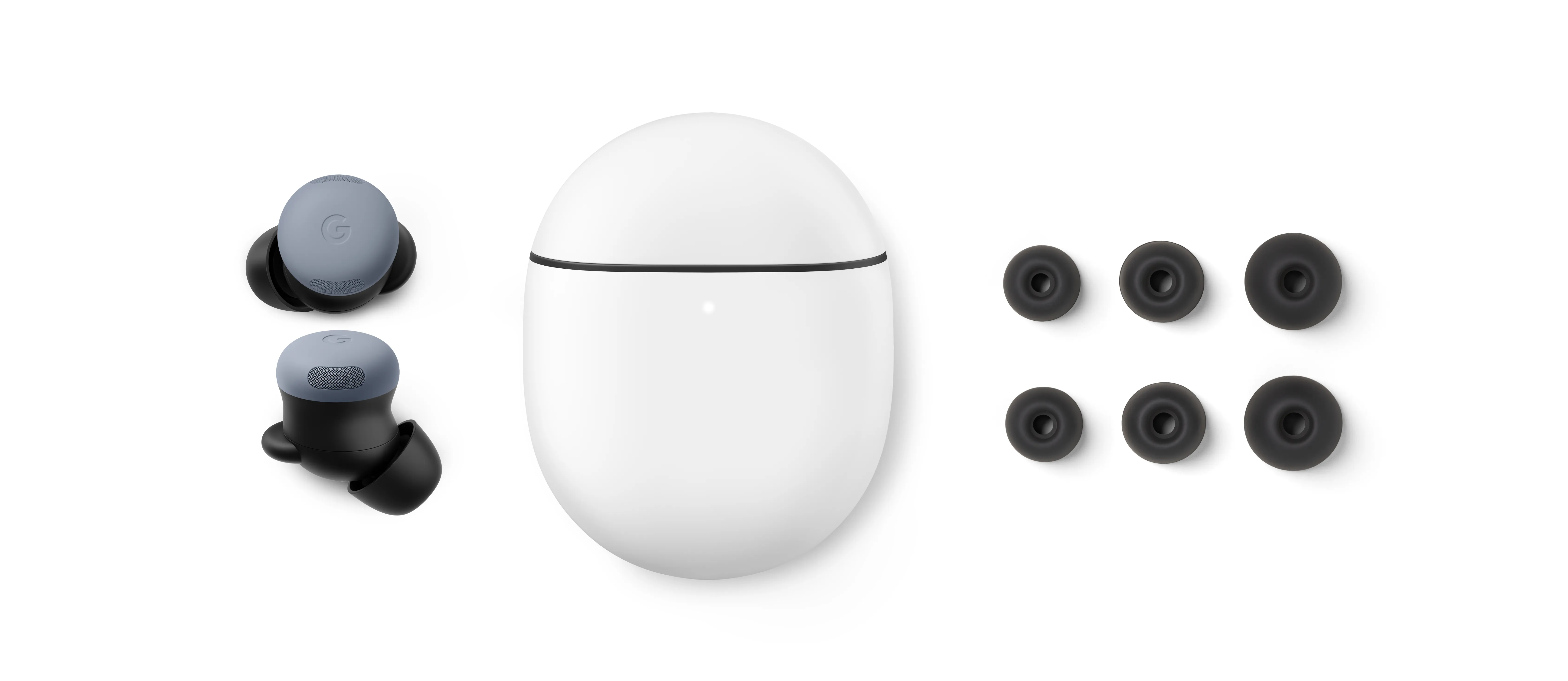 Google Pixel Buds Pro 2 -langattomat nappikuulokkeet, harmaa