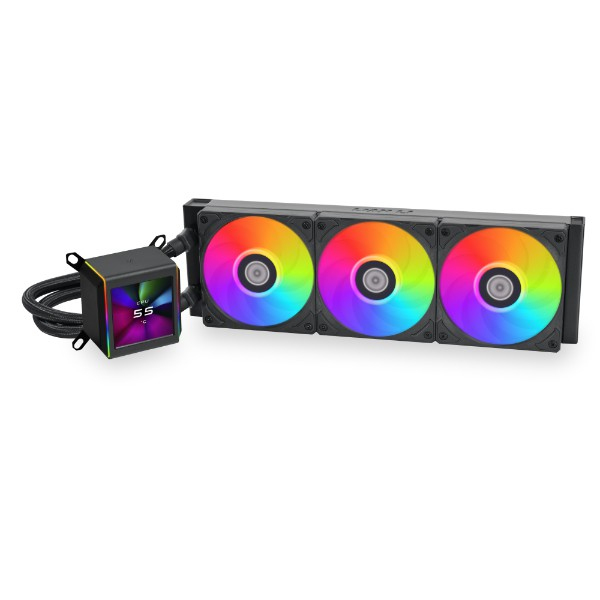 Lian Li GA II LCD 360 - liquid cooler, Black