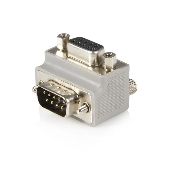 RIGHT ANGLE DB9 TO DB9 SERIAL