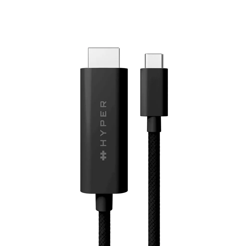 Hyper Hyperdrive 4K USB-C to HDMI Cable Black