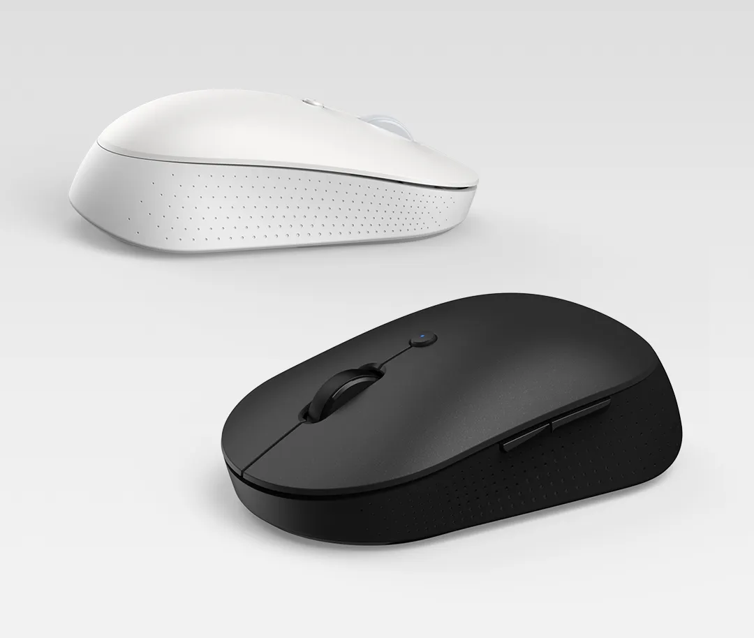 Xiaomi Mi Dual Mode Silent Edition - wireless mouse, white