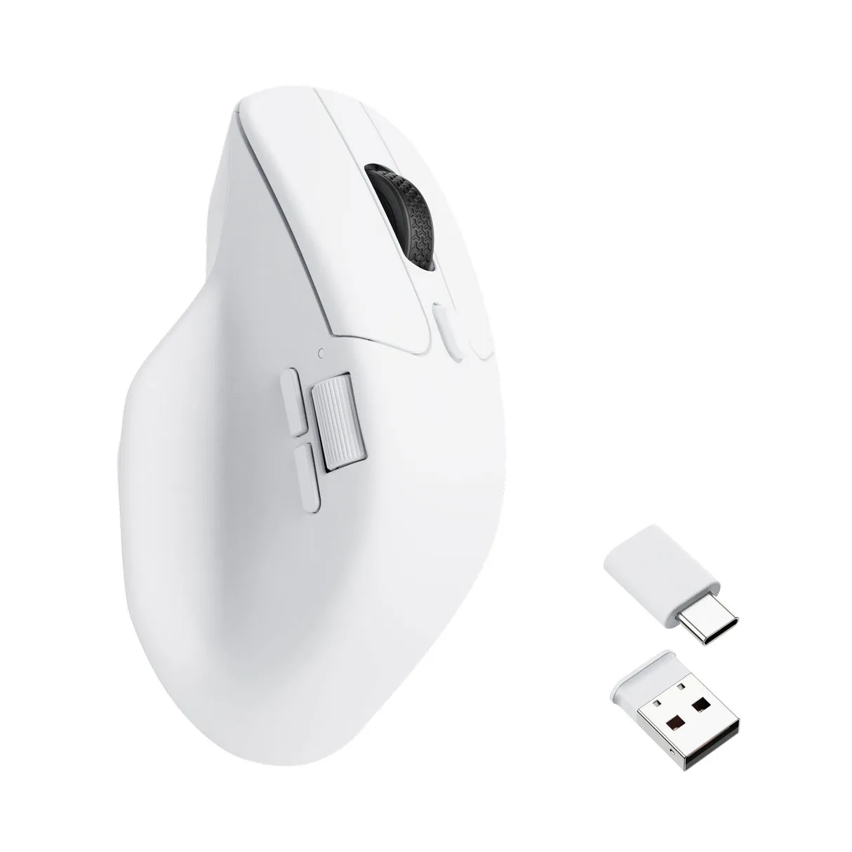Keychron M6 4K Hz Light 78g Ergonomic - wireless mouse, White