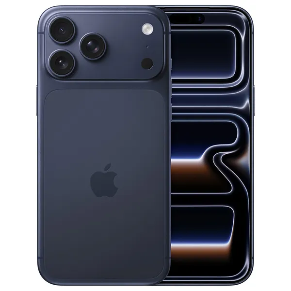 Apple iPhone 17 Pro Max 2 Tt -puhelin, Mustansininen