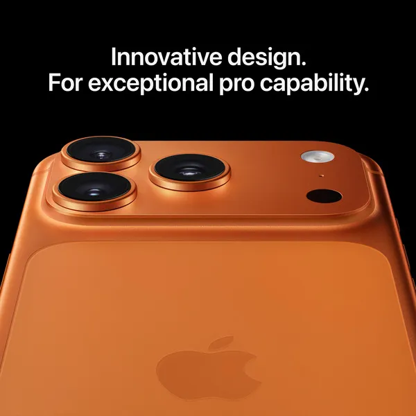 Apple iPhone 17 Pro Max 2 Tt -puhelin, Mustansininen