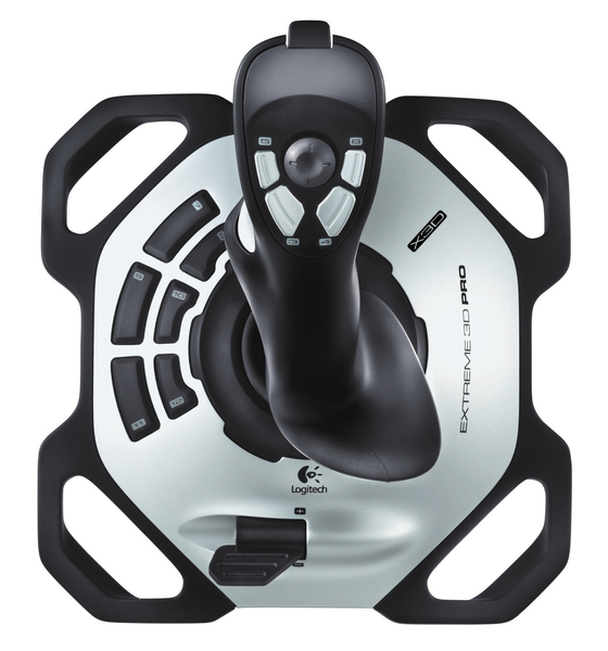 Logitech Extreme 3D Pro - Joystick - 12 painiketta - langallinen malleihin PC