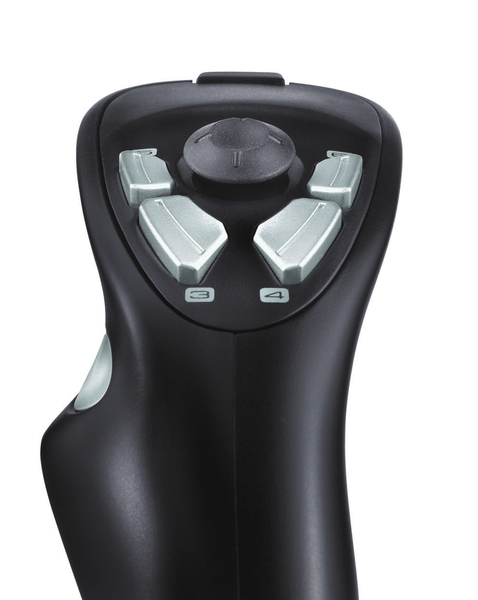 Logitech Extreme 3D Pro - Joystick - 12 painiketta - langallinen malleihin PC