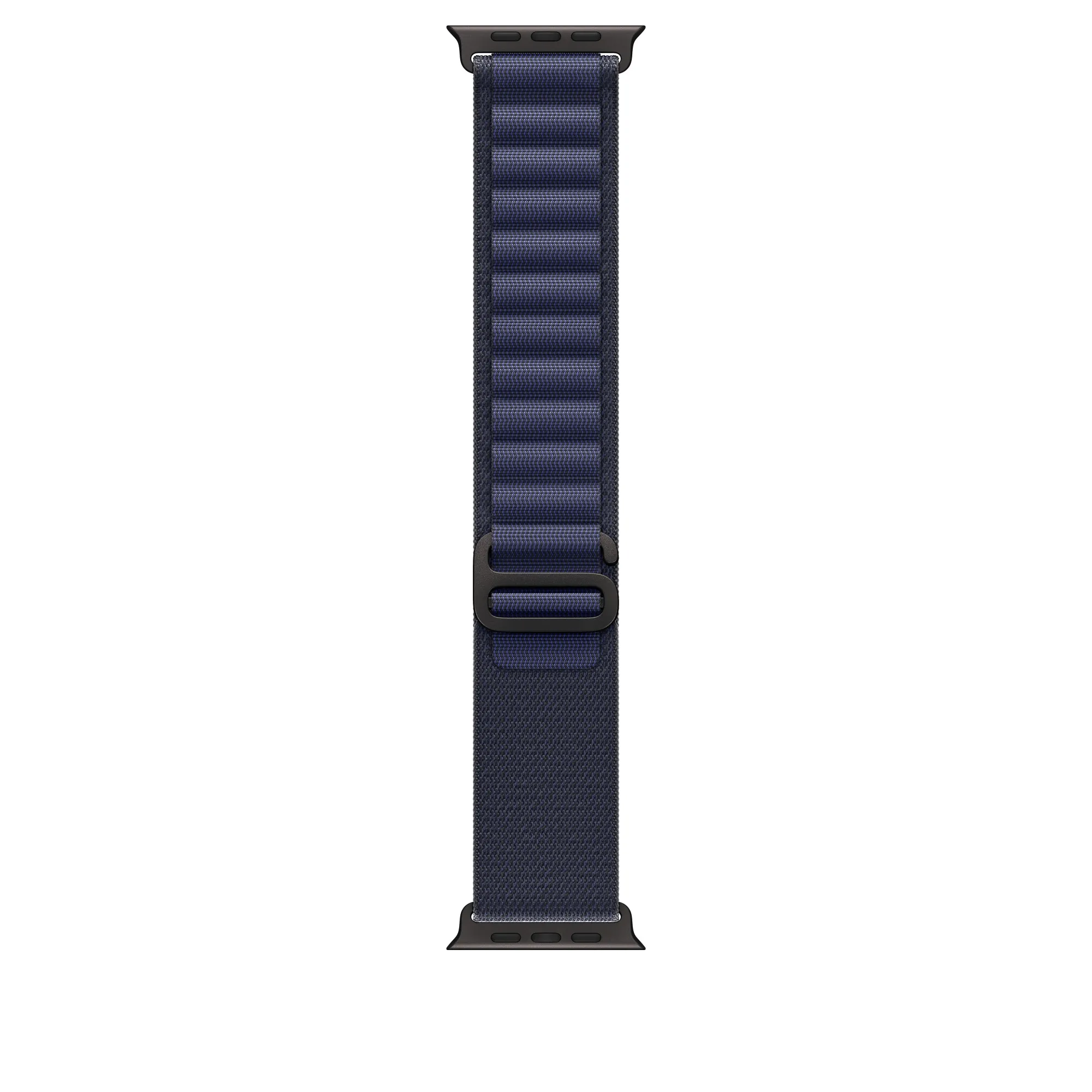 Apple Watch 49 mm -Alpine-ranneke, Laivaston­sininen / Mustatitaani, Suuri