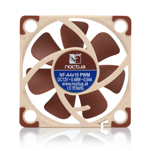 Noctua NF-A4x10 PWM Premium, 40x40mm - chassi fl&auml;kt