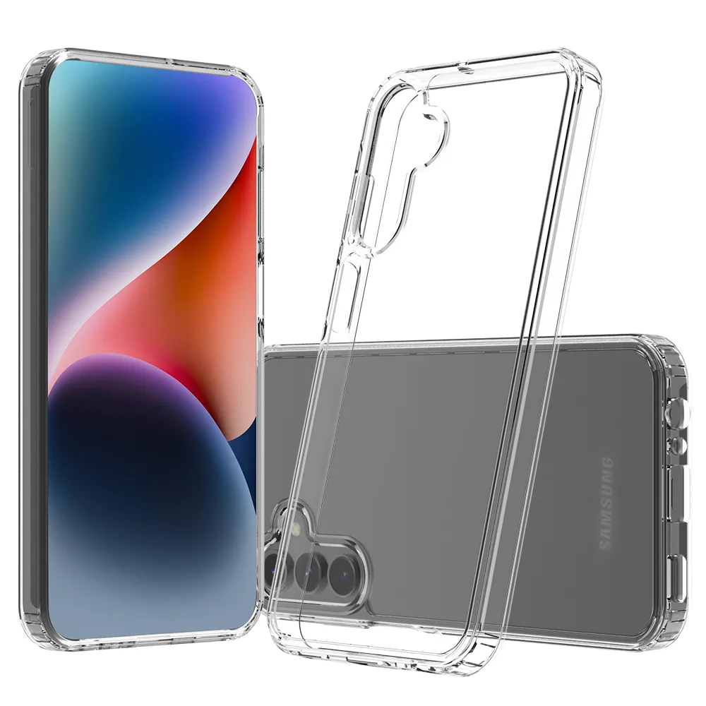 Screenor Bumper Galaxy A15 5G / A15 -suojakuori, Läpinäkyvä