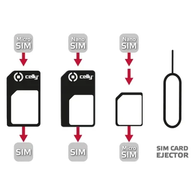 CELLY UNIVERSAL KIT SIM WITH CLIP