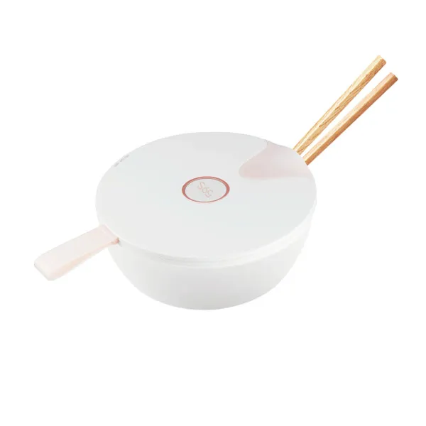 59S UVC LED STERILIZING MULTI-FUNCTIONAL LID S8 WHITE/PINK
