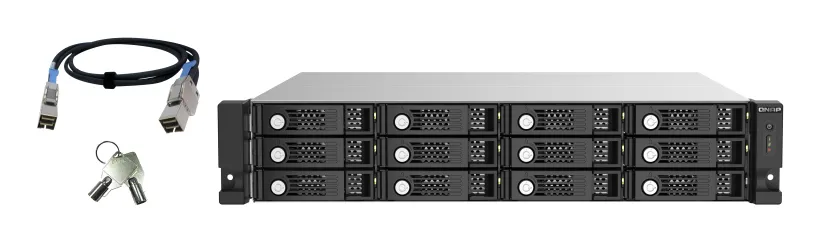 QNAP TL-R1220Sep-RP 12-Bay 2U Rackmount