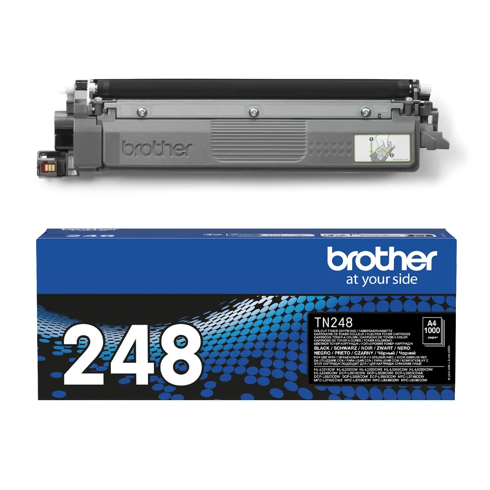 TN248BK Black toner cartridge, 1K