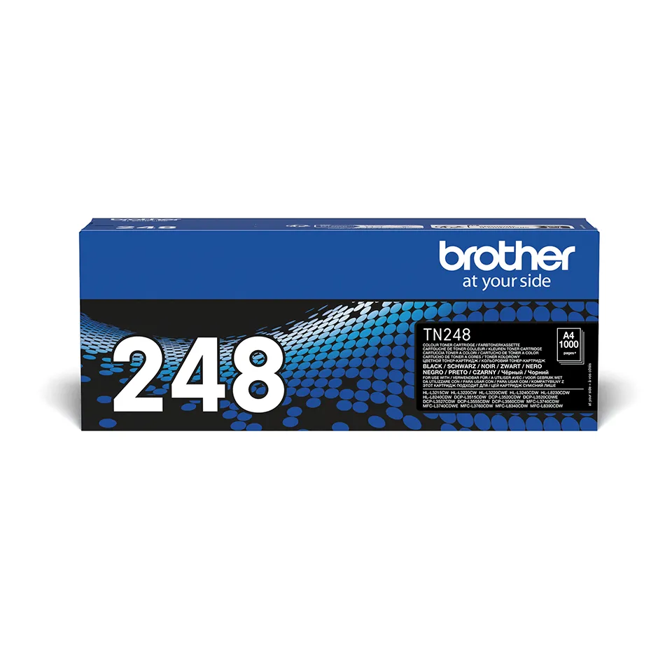 TN248BK Black toner cartridge, 1K