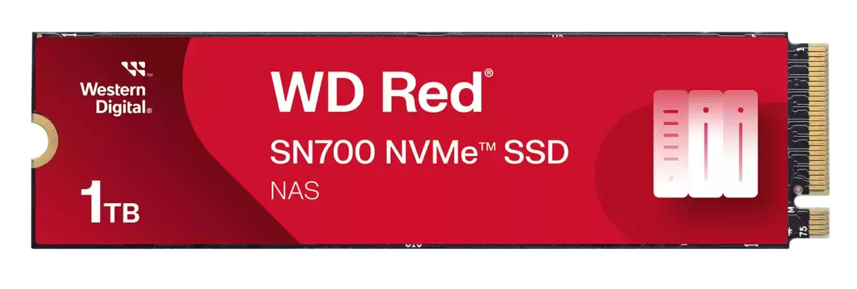 WD Red SN700 1 TB, PCIe 3.0, M.2 - SSD