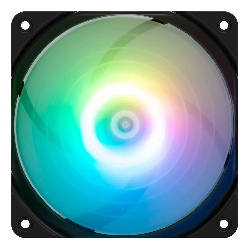 Zalman ZM-AF120RARGBBLACK PWM ARGB -tuuletin, hydraulinen laakeri, 120 mm, musta