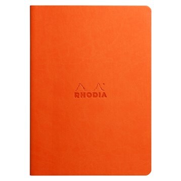 Rhodiarama Sewn spine Tangerine A5 dot