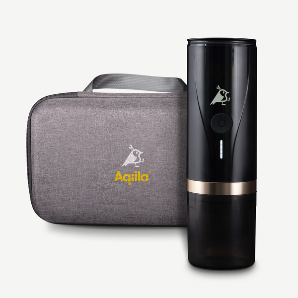 AQIILA Coffeebird Portable Espresso Machine, 0.08L, Black