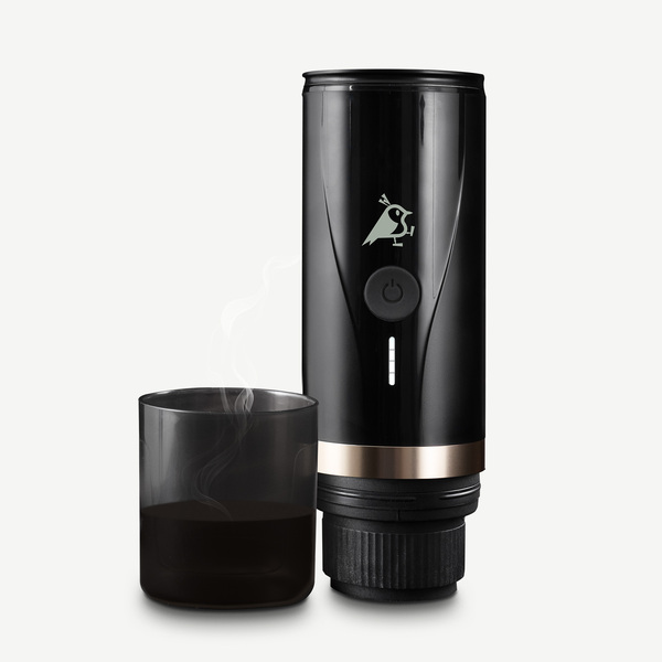 AQIILA Coffeebird Portable Espresso Machine, 0.08L, Black