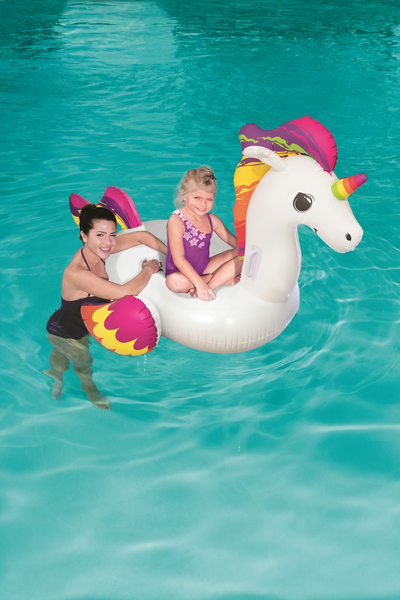Bestway Fantasy Unicorn - air mattress, 1.55x1.19m
