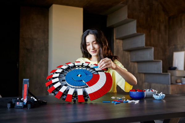 Lego Super Hero Marvel Captain Americas Shield Set 76262