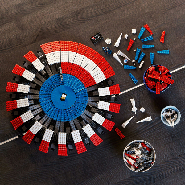 Lego Super Hero Marvel Captain Americas Shield Set 76262