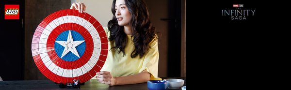 Lego Super Hero Marvel Captain Americas Shield Set 76262