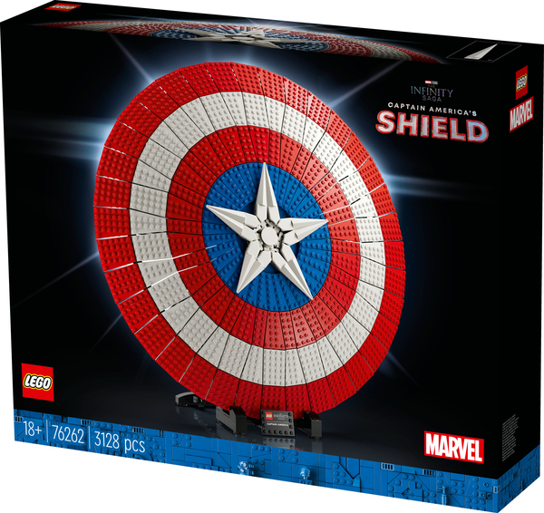 Lego Super Hero Marvel Captain Americas Shield Set 76262