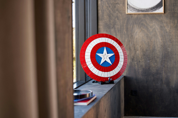 Lego Super Hero Marvel Captain Americas Shield Set 76262