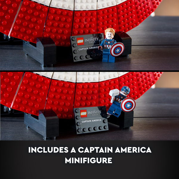 Lego Super Hero Marvel Captain Americas Shield Set 76262