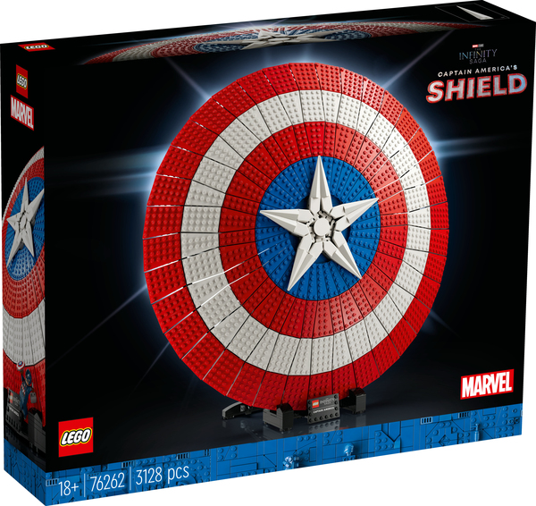 Lego Super Hero Marvel Captain Americas Shield Set 76262