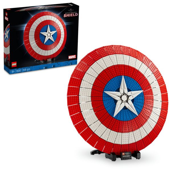 Lego Super Hero Marvel Captain Americas Shield Set 76262