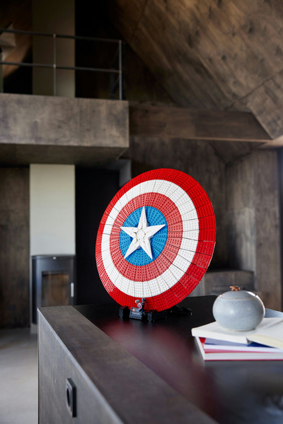 Lego Super Hero Marvel Captain Americas Shield Set 76262