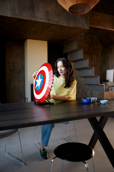 Lego Super Hero Marvel Captain Americas Shield Set 76262