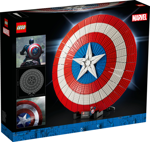 Lego Super Hero Marvel Captain Americas Shield Set 76262