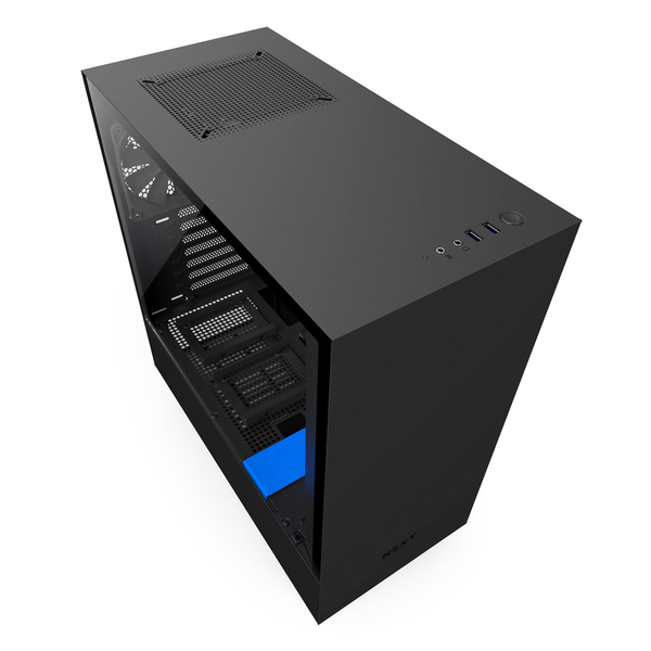 NZXT H500 - Matte Black/Blue