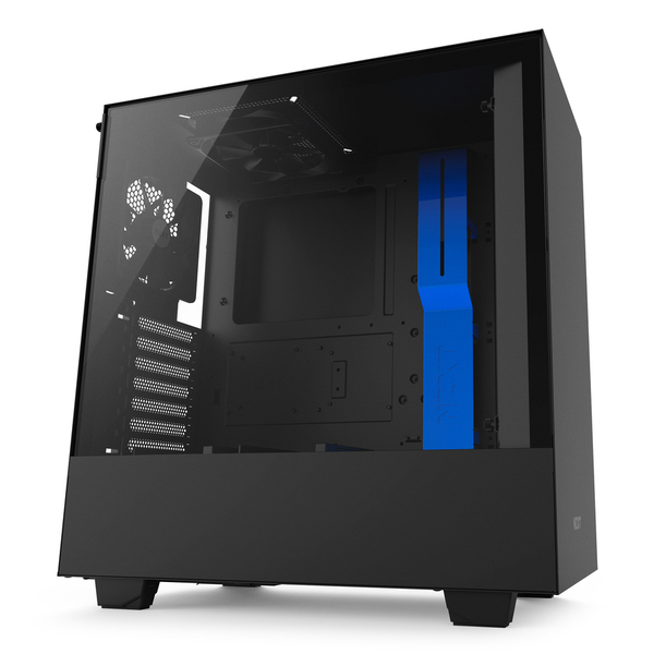 NZXT H500 - Matte Black/Blue