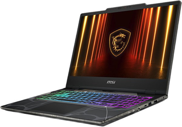 MSI Cyborg 15 15.6" i5-13420H, 16GB, 512GB, RTX 5050, Win 11 Home - Gaming notebook, Black